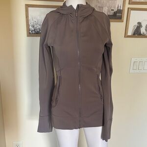 Lululemon Womens Day Maker Full Zip Hoodie in color Lunar Rock